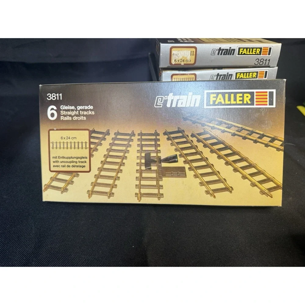 Vintage Faller Playtrain Bundle 3623 3643 Tracks 1984 Catalog NEW NOS